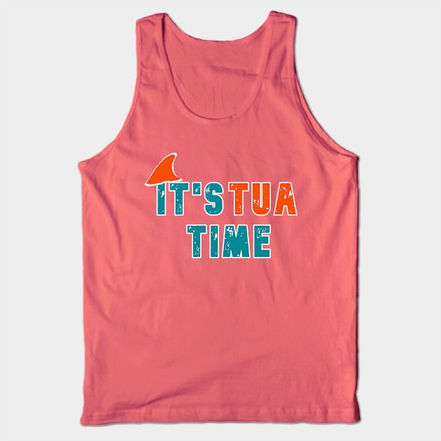 It's Tua Time Tank Top by Pretty Good Shirts